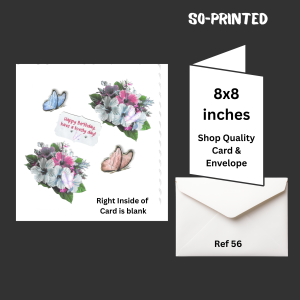 Handmade birthday card.