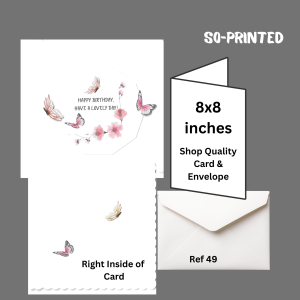 Handmade birthday cards.