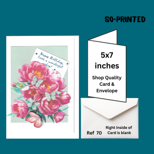 Handmade birthdya card.