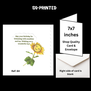 Handmade birthday cards.