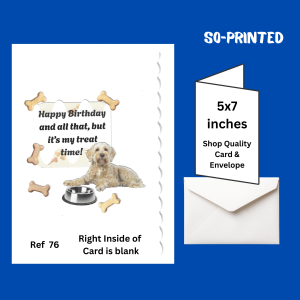 Handmade birthday cards - humour