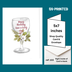 Handmade birthday cards.