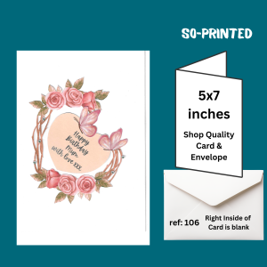 Handmade birthday card for Mum