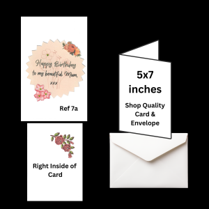 Handmade birthday card Mum